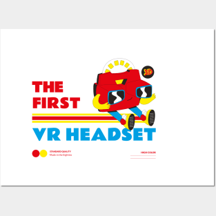 The First VR Headset Retro View Master Toy Posters and Art